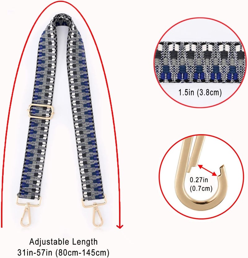 Shein Purse Strap Replacement Crossbody Handbag Shoulder Strap Adjustable - Image 5